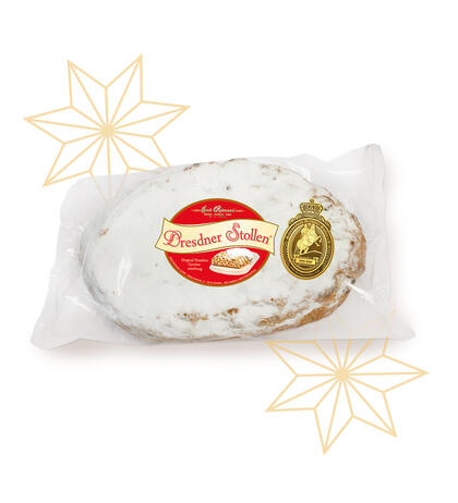 Produktbild fr ' Dresdner Stollen in Folie  Vorteilspaket 2 x 1000 g  '
