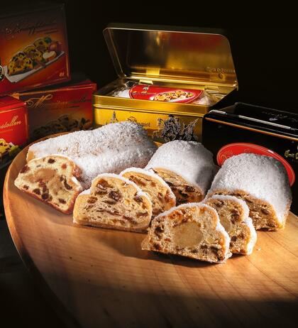 Produktbild fr ' Frstengold mit 3 Halbpfndern in der Geschenkdose 750g  '