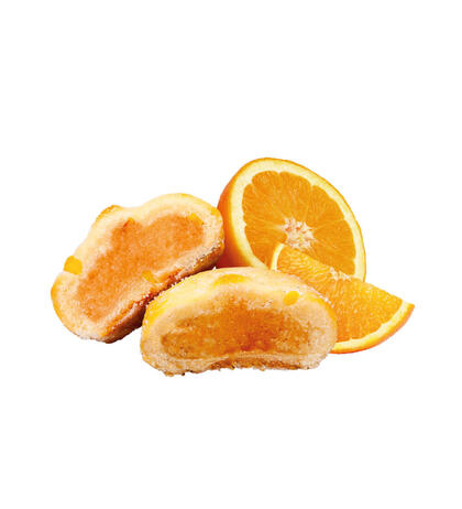 Produktbild für '300g Stollenkonfekt Orange-Marzipan'