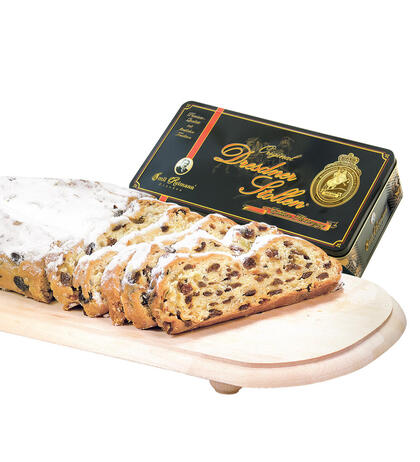 Dresdner Stollen Edition Fürstenzug in Geschenkdose 750g