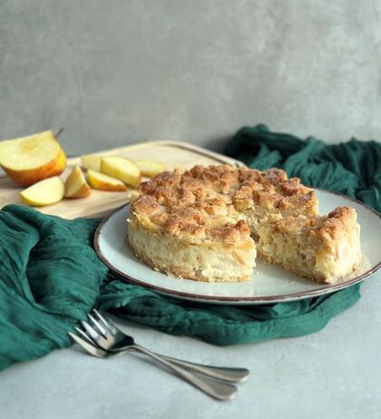 Produktbild fr 'Apfelkuchen mit Streusel und leichter Zimtnote 1000g (Frischeartikel)'