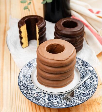 Produktbild fr 'Baumkuchen mit Vollmilchschokolade'