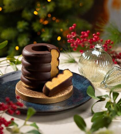 Produktbild fr 'Baumkuchen mit Zartbitterschokolade   MHD 05.11.2025 '