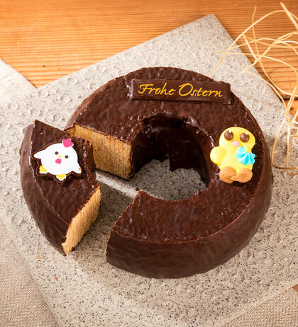 Produktbild für 'Baumkuchenring Frohe Ostern - 200g   MHD 15.05.2025 '
