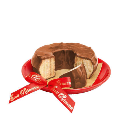 Produktbild für 'Baumkuchenring mit Vollmilchschokolade'