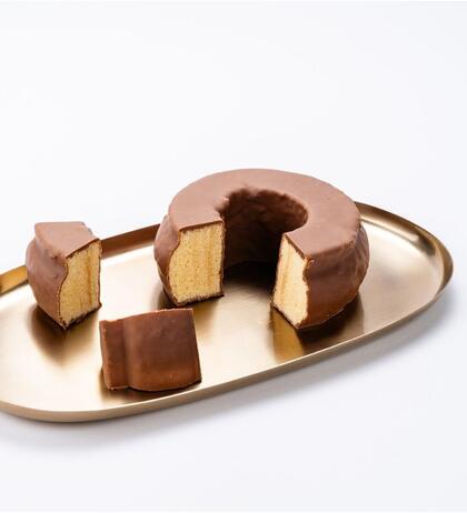 Produktbild fr 'Baumkuchenring mit Vollmilchschokolade'