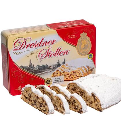 Produktbild f�r 'Dresdner Stollen in Schmuckdose 750g'