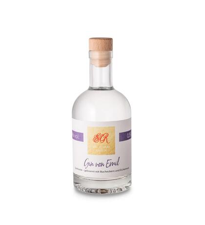 Produktbild fr 'Emils Gin - gebrannt mit Bucheckern und Eichennuss'