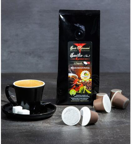 Produktbild für 'Espresso Emilio No. 2 - 12 Kapseln'