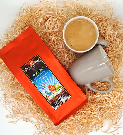 Produktbild fr 'Osterkaffee mit echter Bourbon-Vanille - gemahlen 250g'