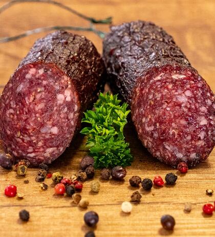 Produktbild fr 'Pfeffer-Rindfleischsalami 110 g'