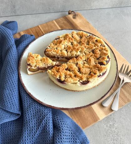 Produktbild f�r 'Pflaumenkuchen mit Streusel 800 g (Frischeartikel)  Kuchen des Monats '