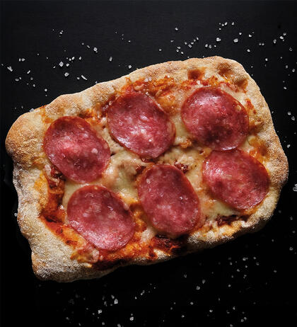 Produktbild fr 'Pinsa Salami (aufgetaut) 340g'