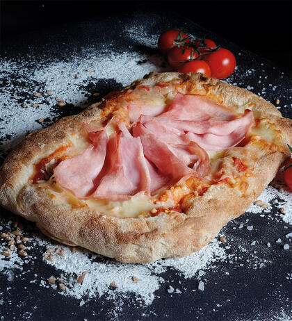 Produktbild fr 'Pinsa Schinken (aufgetaut) 340g'