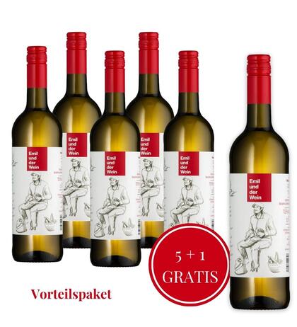 Produktbild fr 'Riesling trocken 2022 / Vorteilspaket 5+1'