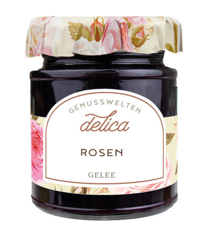 Produktbild fr 'Rosen Gelee 185g'