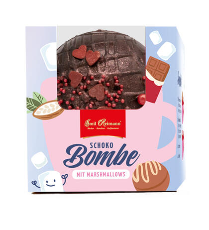 Produktbild fr 'Schokobombe dunkle Schokolade mit Marshmallows'