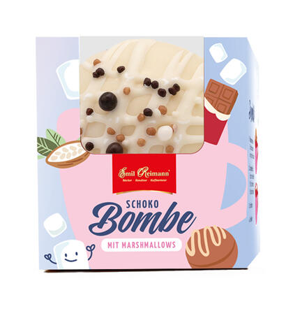 Produktbild fr 'Schokobombe weie Schokolade mit Marshmallows'
