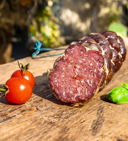 Produktbild fr 'Wagyu Bruschetta Premium Rindfleisch  Salami 130 g'
