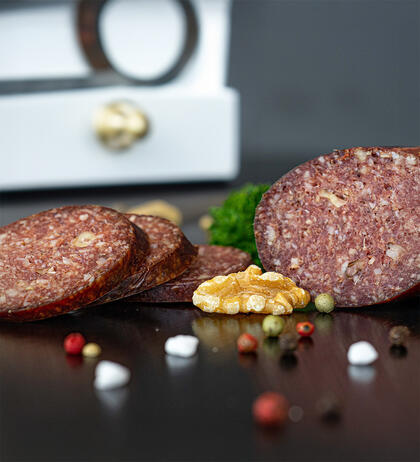 Produktbild fr 'Walnuss Rindfleischsalami 110 g'