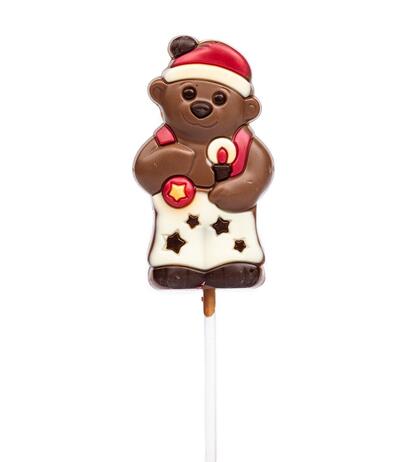 Produktbild fr 'Schokoladen-Lolly Weihnachts-Br 35g'