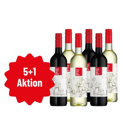 Produktbild fr 'Winzerglhwein Rot / Wei je 3 Fl. -  Vorteilspaket 5+1'