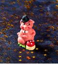 Produktbild fr 'Marzipan Schwein Casanova mit Pilz 100g'
