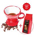 Produktbild fr 'Reimanns Keramik Kaffeefilter + Dresdner Kffchen gemahlen 250g'