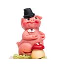 Produktbild fr 'Marzipan Schwein Casanova mit Pilz 100g'