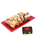 Produktbild fr '250g Rosinenstollen in der schwarzen Geschenkdose'