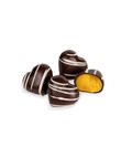 Produktbild für 'Schokoladenherzen mit Mangofüllung'