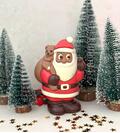 Produktbild f�r 'Vollmilch-Schokoladen Weihnachtsmann mit Sack und Teddy  75g'