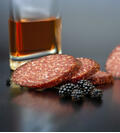 Produktbild fr 'Whiskey Brombeere Rindfleischsalami 110 g   MHD 25.11.2025 '